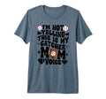 Catcher Mom Voice Baseball Catcher Mom T-Shirt - Trendy Graphic Unisex - T-Shirt, Sweatshirt, Hoodie