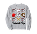 Baseball Gigi Bow Baseball Mom Sweatshirt - Streetwear Style Men Women - T-Shirt, Sweatshirt, Hoodie