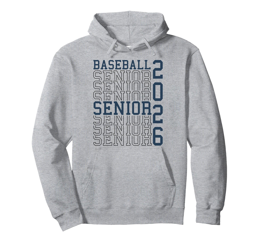 Baseball Senior Night Baseball Senior Hoodie - Graphic Print for Adults - T-Shirt, Sweatshirt, Hoodie
