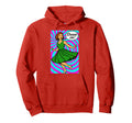 Psychedelic Pop Art 50S 60S Nostalgia Hoodie - Aesthetic Graphic Unisex - T-Shirt, Sweatshirt, Hoodie