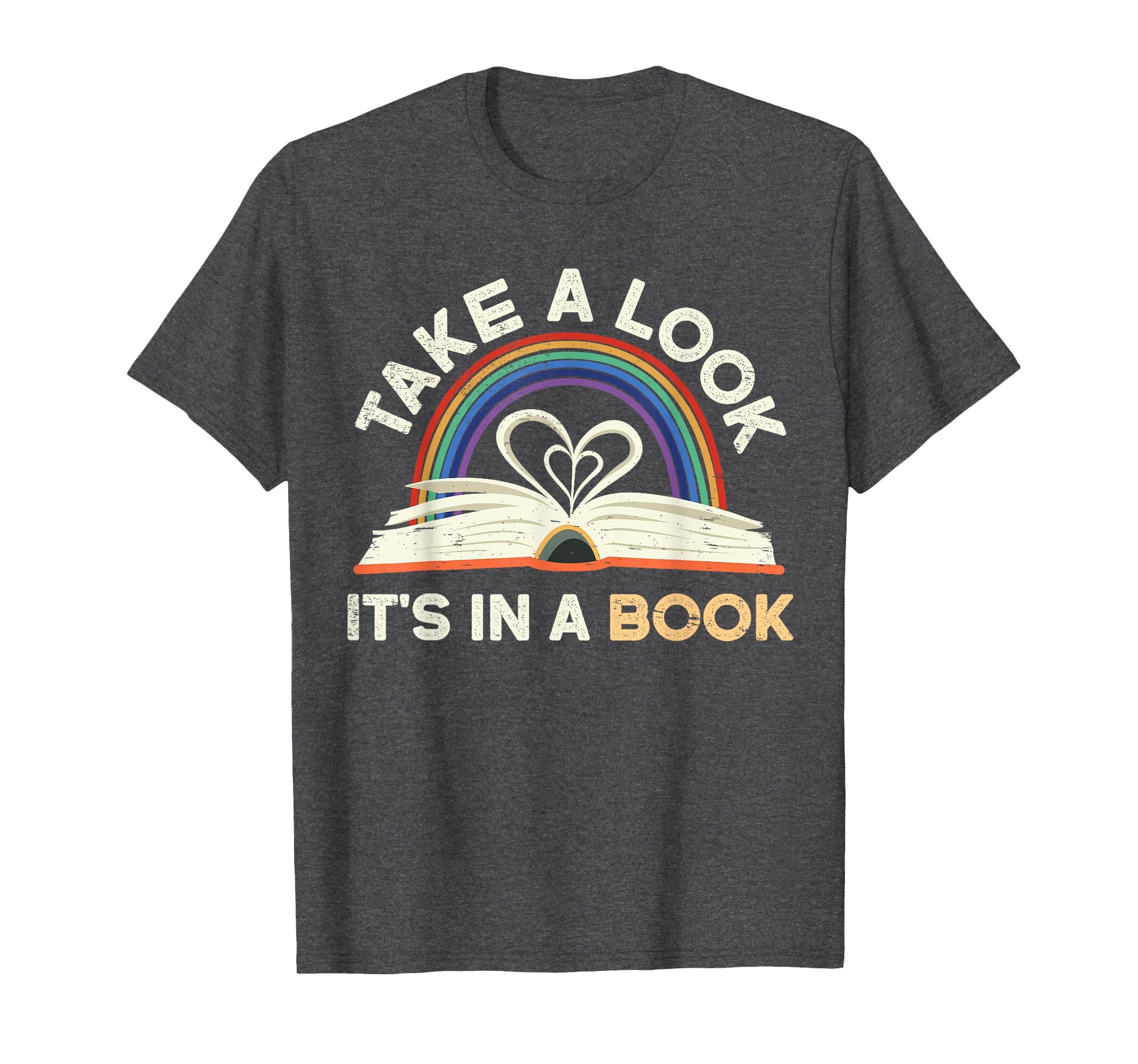 Take Its Book Reading Rainbow T-Shirt - Custom Art Print for Adults - T-Shirt, Sweatshirt, Hoodie