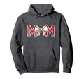 Baseball Softball Mom Matching Hoodie - Minimalist Print Men Women - T-Shirt, Sweatshirt, Hoodie