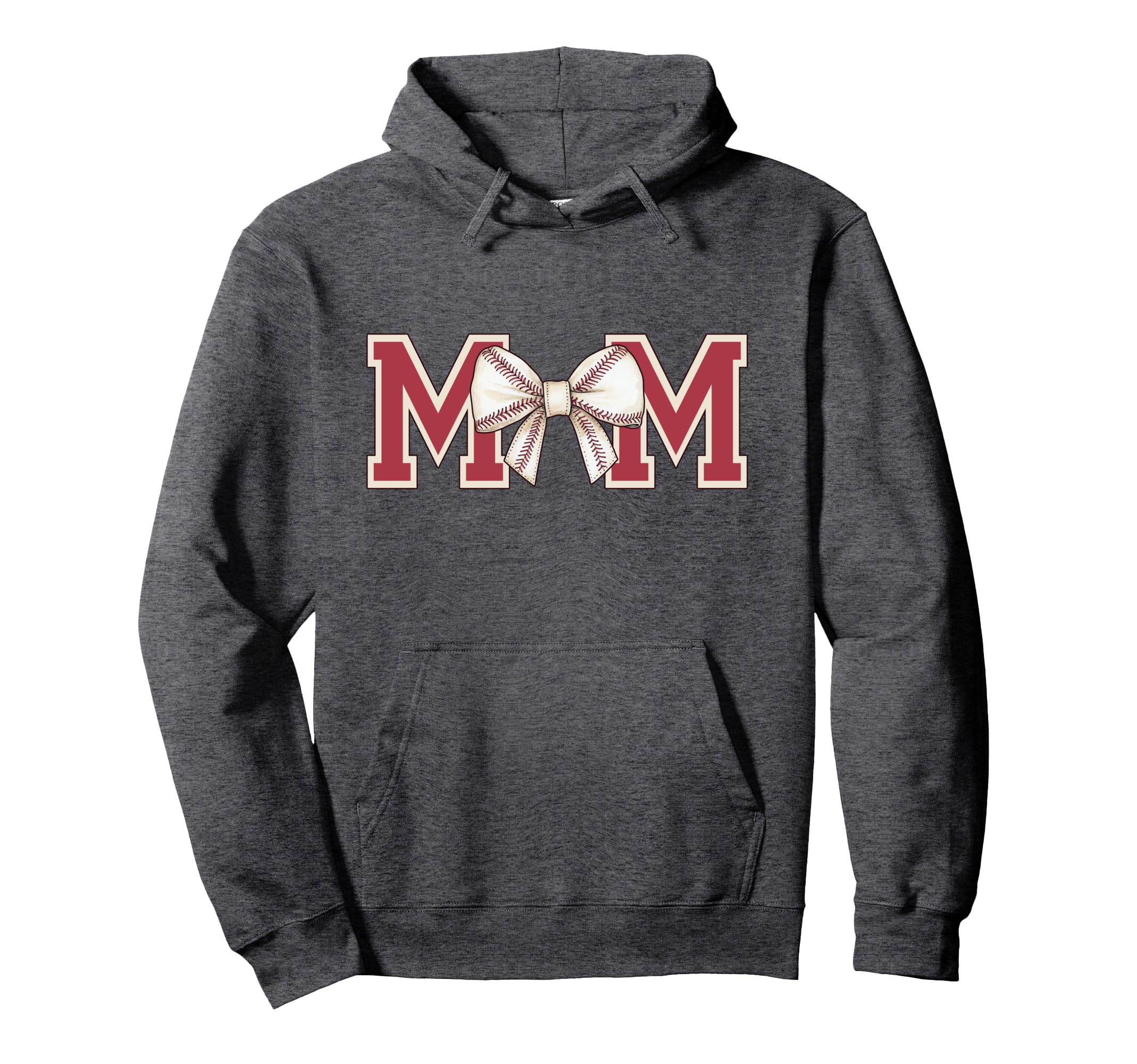 Baseball Softball Mom Matching Hoodie - Minimalist Print Men Women - T-Shirt, Sweatshirt, Hoodie