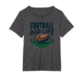 Football Dad Life Proud Father Game Day T-Shirt - Aesthetic Graphic Unisex - T-Shirt, Sweatshirt, Hoodie