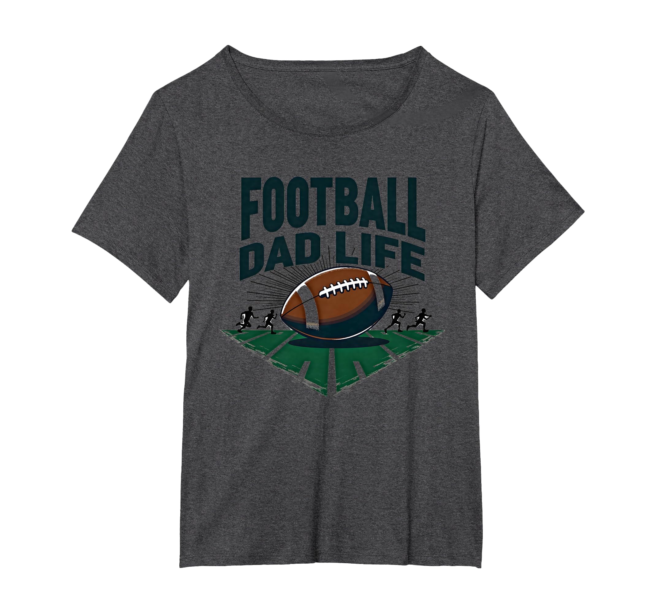 Football Dad Life Proud Father Game Day T-Shirt - Aesthetic Graphic Unisex - T-Shirt, Sweatshirt, Hoodie