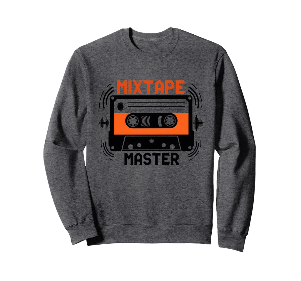 Mixtape Master Cassette Music Lover Sweatshirt - Custom Art Print Unisex - T-Shirt, Sweatshirt, Hoodie