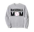 Baseball Mom Mommy Mama Mothers Sweatshirt - Novelty Apparel for Adults - T-Shirt, Sweatshirt, Hoodie