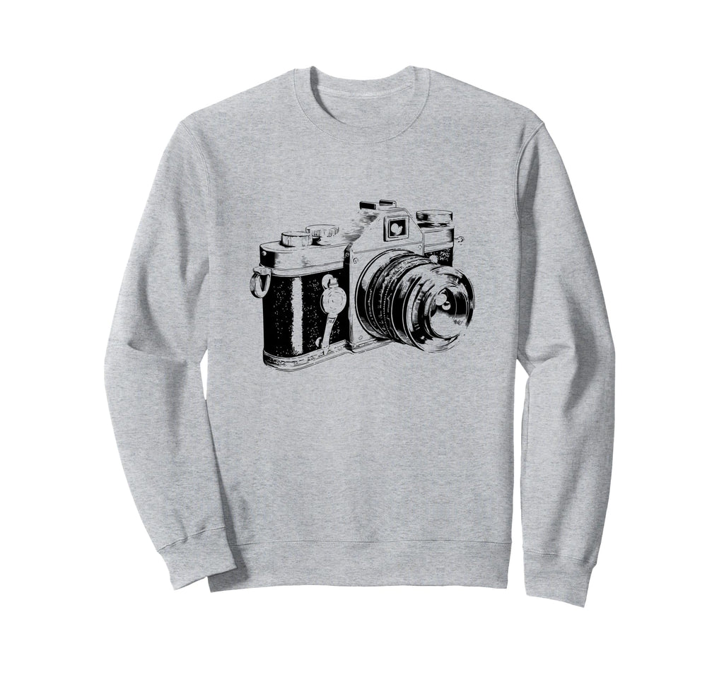 Camera Photography Sweatshirt - Minimalist Print Men Women - T-Shirt, Sweatshirt, Hoodie