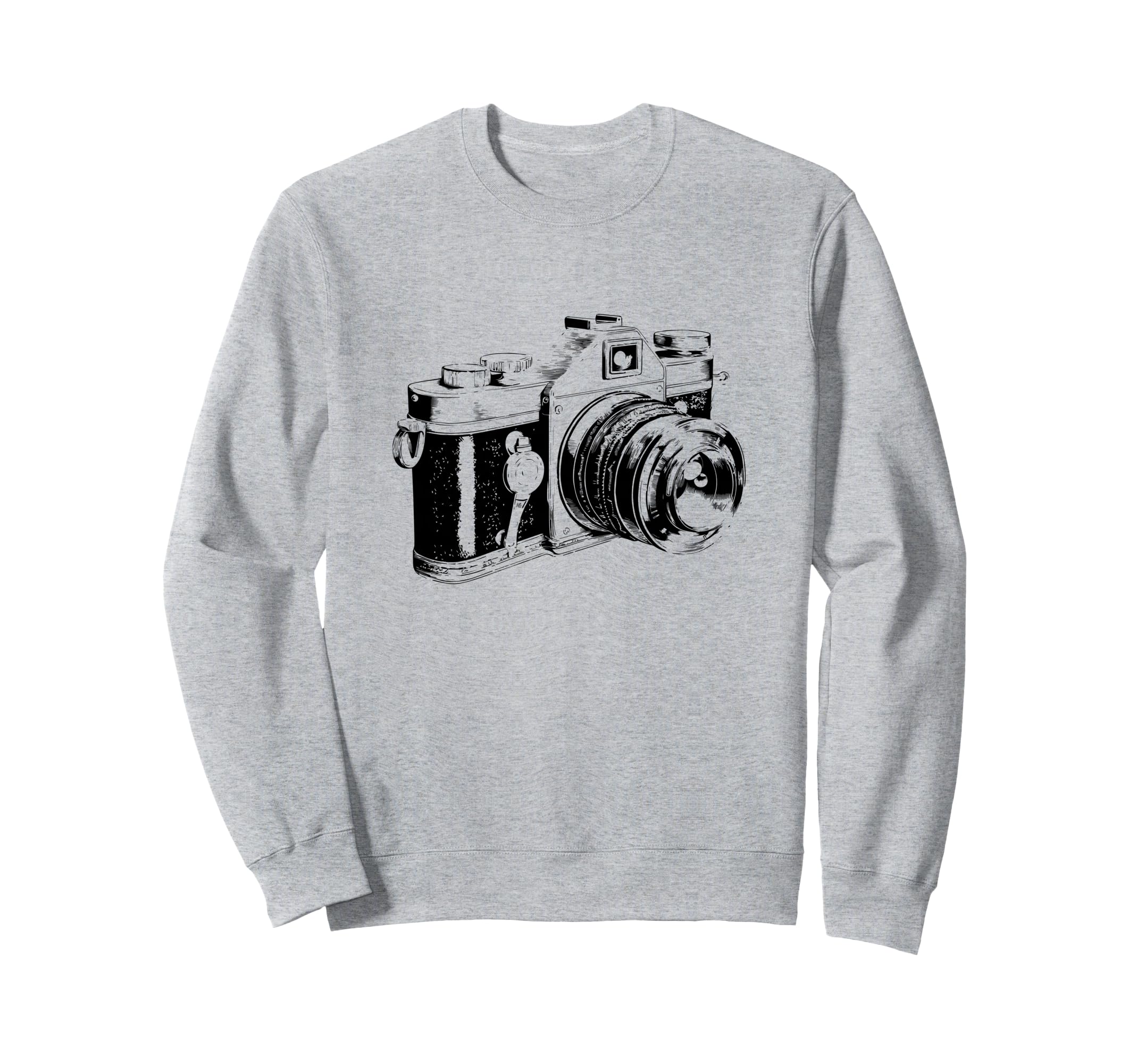 Camera Photography Sweatshirt - Minimalist Print Men Women - T-Shirt, Sweatshirt, Hoodie