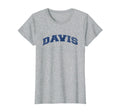 Davis California Varsity Grey T-Shirt - Graphic Print Unisex - T-Shirt, Sweatshirt, Hoodie