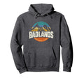 Badlands National Park Mountain Hoodie - Casual Everyday Wear for Adults - T-Shirt, Sweatshirt, Hoodie
