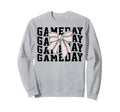 Game Day Baseball Lover Trendy Sweatshirt - Casual Everyday Wear Men Women - T-Shirt, Sweatshirt, Hoodie