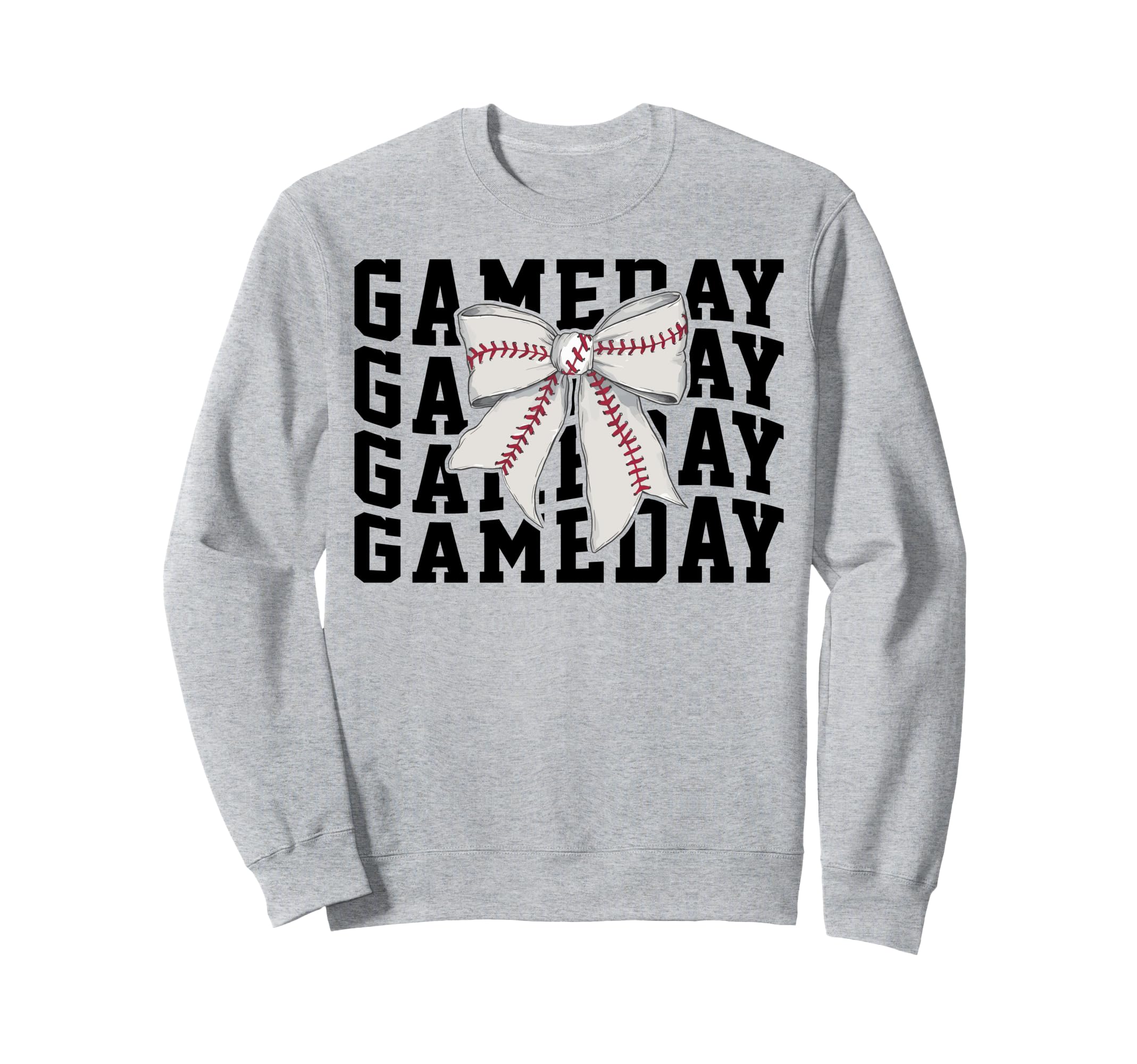 Game Day Baseball Lover Trendy Sweatshirt - Casual Everyday Wear Men Women - T-Shirt, Sweatshirt, Hoodie