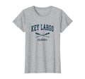 Key Largo Florida Nautical Paddles T-Shirt - Custom Art Print Men Women - T-Shirt, Sweatshirt, Hoodie