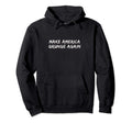Make America Grunge Again Aesthetic Hoodie - Minimalist Print for Adults - T-Shirt, Sweatshirt, Hoodie