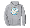 Surfing Milk Carton Japanese Waves Hoodie - Fun Novelty Design for Adults - T-Shirt, Sweatshirt, Hoodie