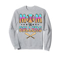 Raising Baller Mom Both Baseball Sweatshirt - Unique Graphic for Adults - T-Shirt, Sweatshirt, Hoodie