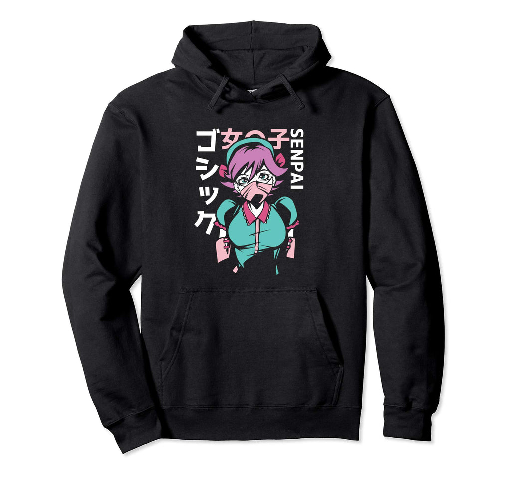 Japanse Anime Senpai Hoodie - Streetwear Style for Adults - T-Shirt, Sweatshirt, Hoodie