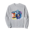 Camera Photography Watercolor Sweatshirt - Fun Novelty Design for Adults - T-Shirt, Sweatshirt, Hoodie