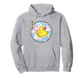 Surfing Rubber Duck Japanese Waves Hoodie - Streetwear Style for Adults - T-Shirt, Sweatshirt, Hoodie
