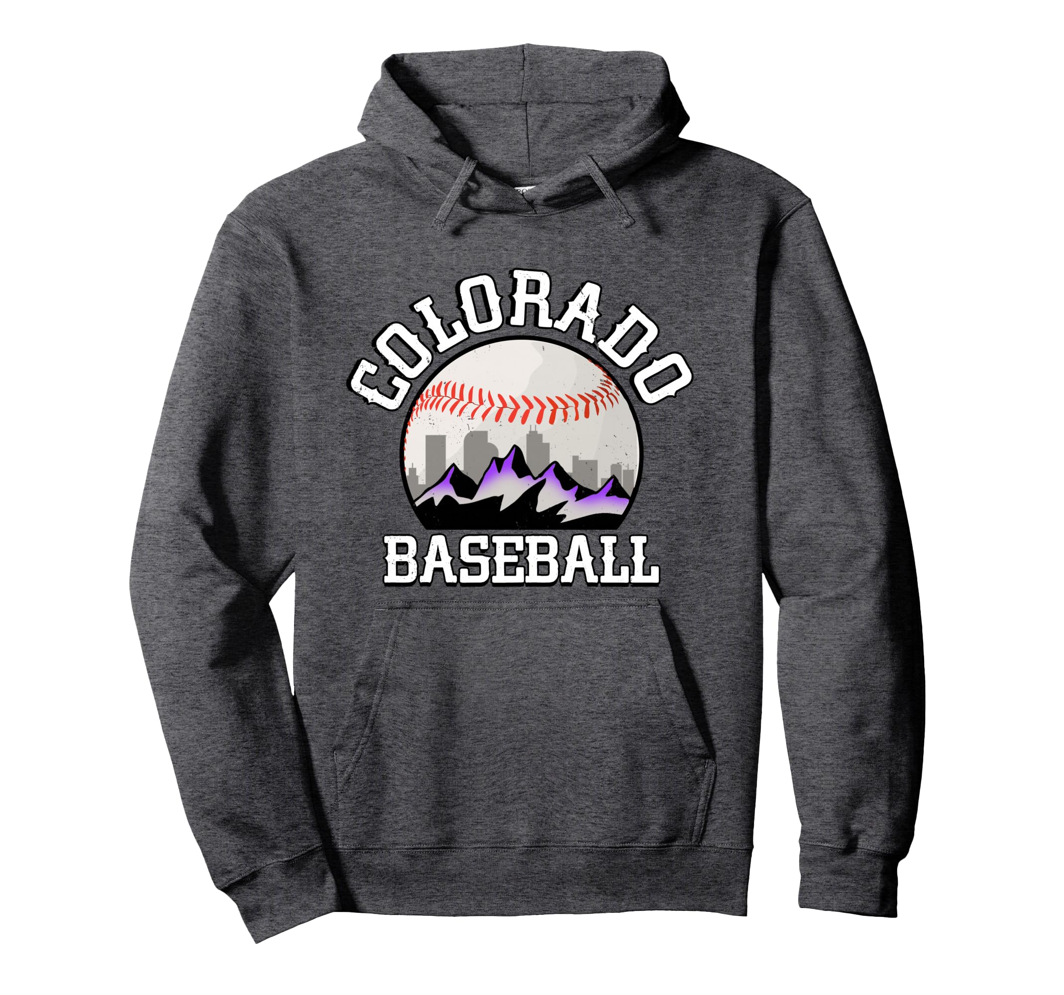 Colorado Baseball Rocky Mountain Team Hoodie - Unique Graphic Unisex - T-Shirt, Sweatshirt, Hoodie
