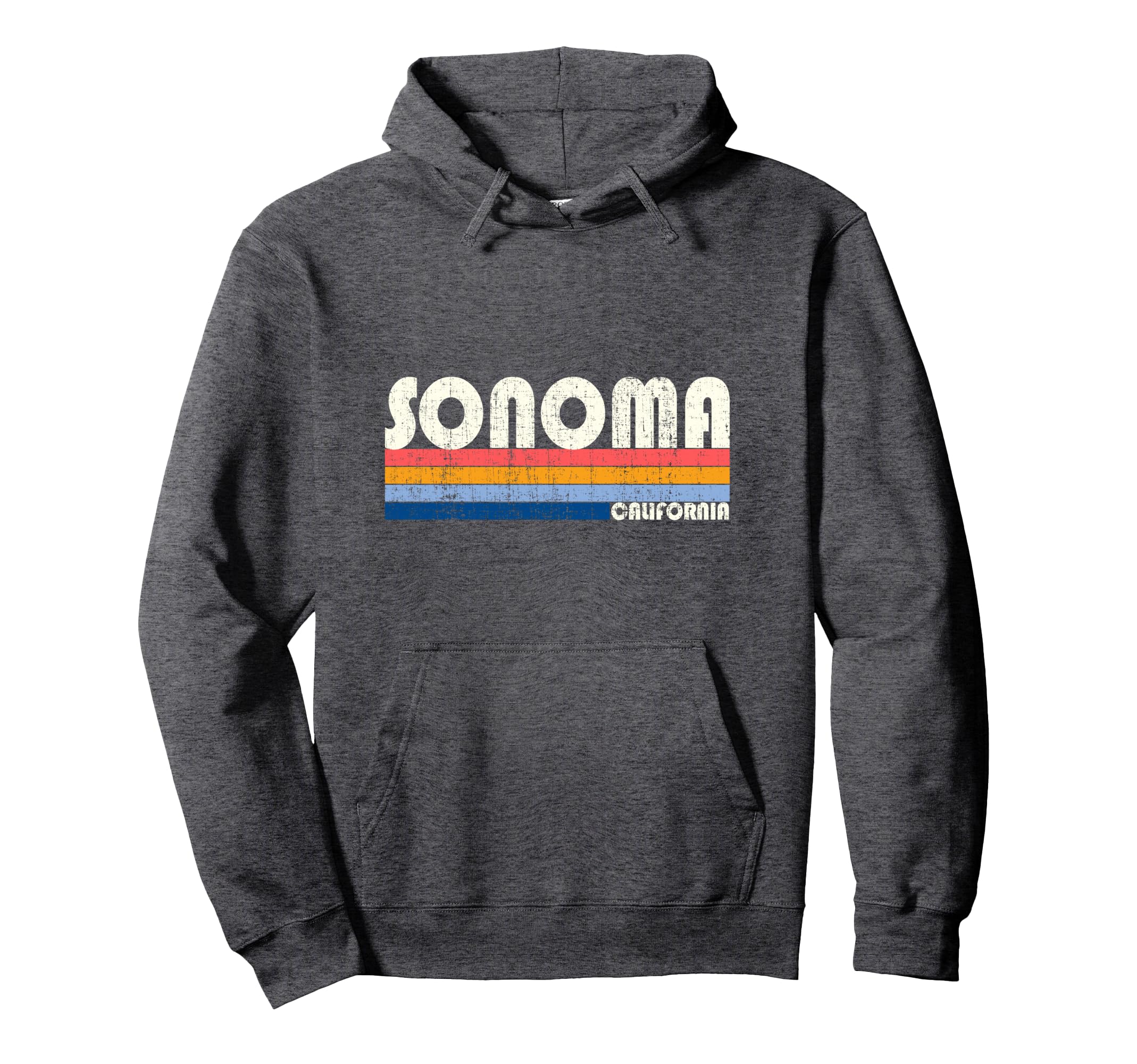 70S 80S Sonoma Ca Hoodie - Trendy Graphic for Adults - T-Shirt, Sweatshirt, Hoodie