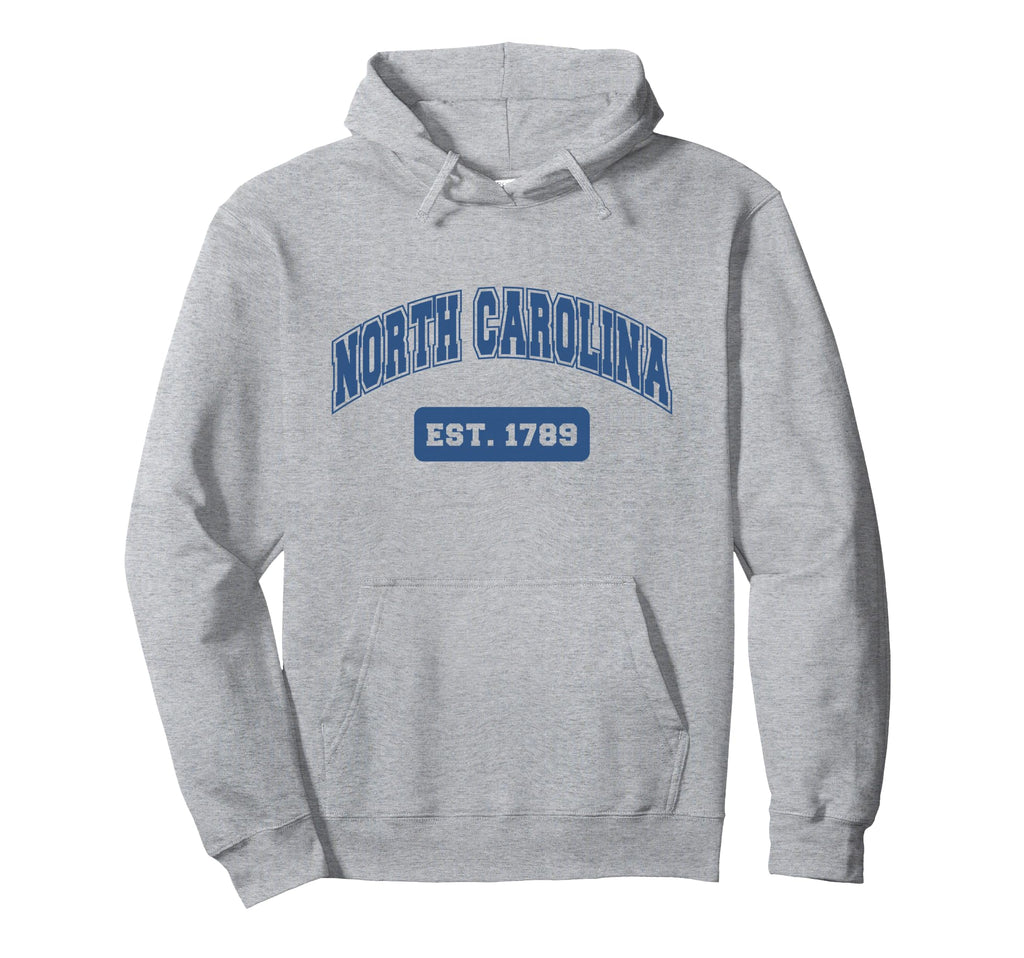 North Carolina 1789 Varsity Hoodie - Graphic Print Men Women - T-Shirt, Sweatshirt, Hoodie