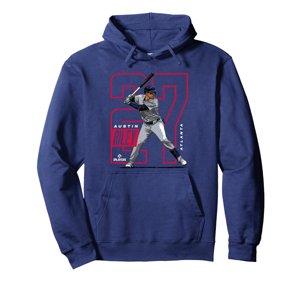Austin Riley Atlanta Baseball Mlb Hoodie - Custom Art Print for Adults - T-Shirt, Sweatshirt, Hoodie