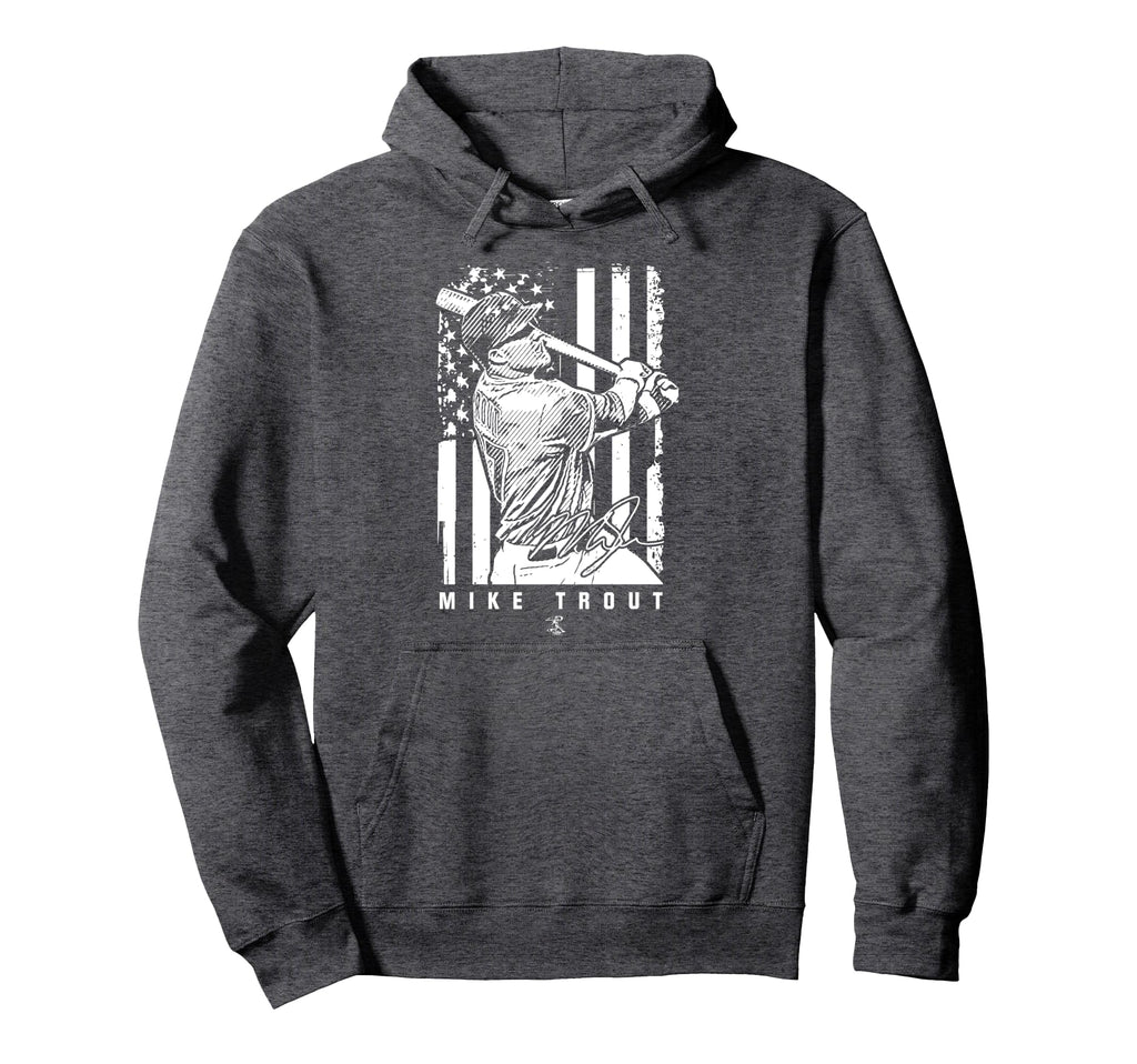Mike Trout Show Your Pride Hoodie - Aesthetic Graphic Men Women - T-Shirt, Sweatshirt, Hoodie