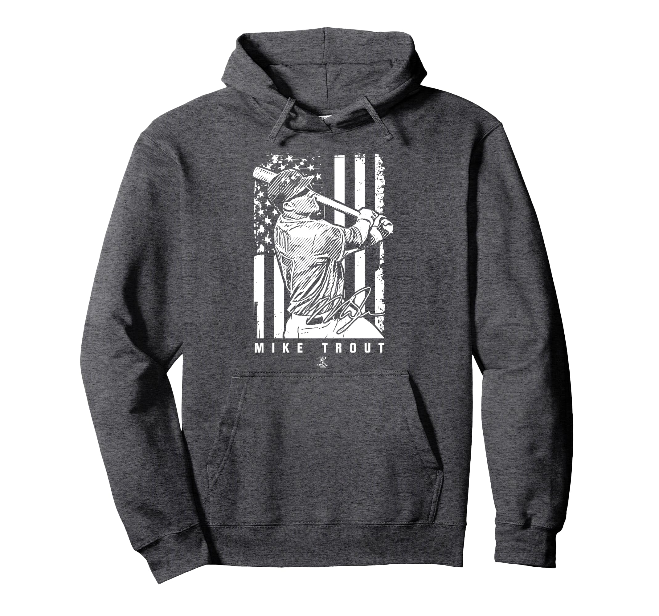 Mike Trout Show Your Pride Hoodie - Aesthetic Graphic Men Women - T-Shirt, Sweatshirt, Hoodie