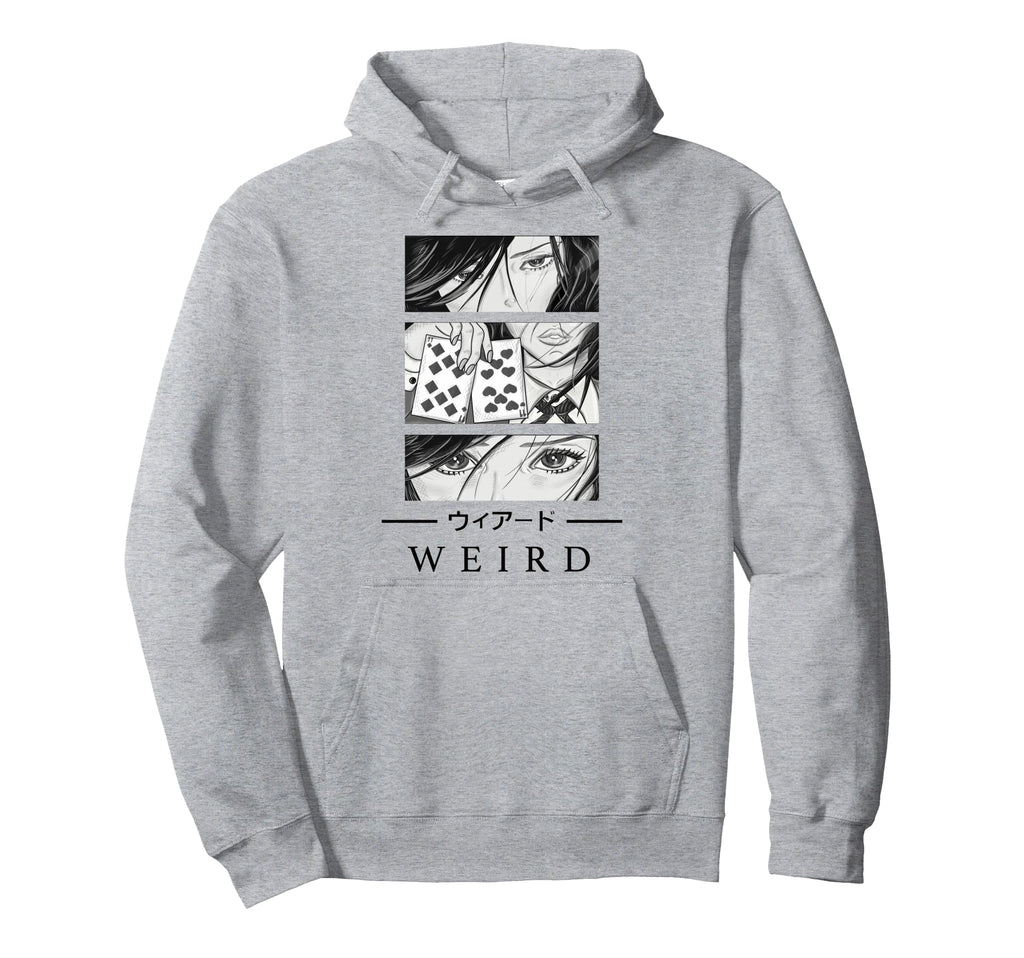 Anime Wird Japanese Art Aesthetic Hoodie - Graphic Print Men Women - T-Shirt, Sweatshirt, Hoodie