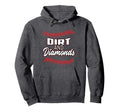 Dirt And Diamonds Gifts Baseball Hoodie - Custom Art Print Unisex - T-Shirt, Sweatshirt, Hoodie