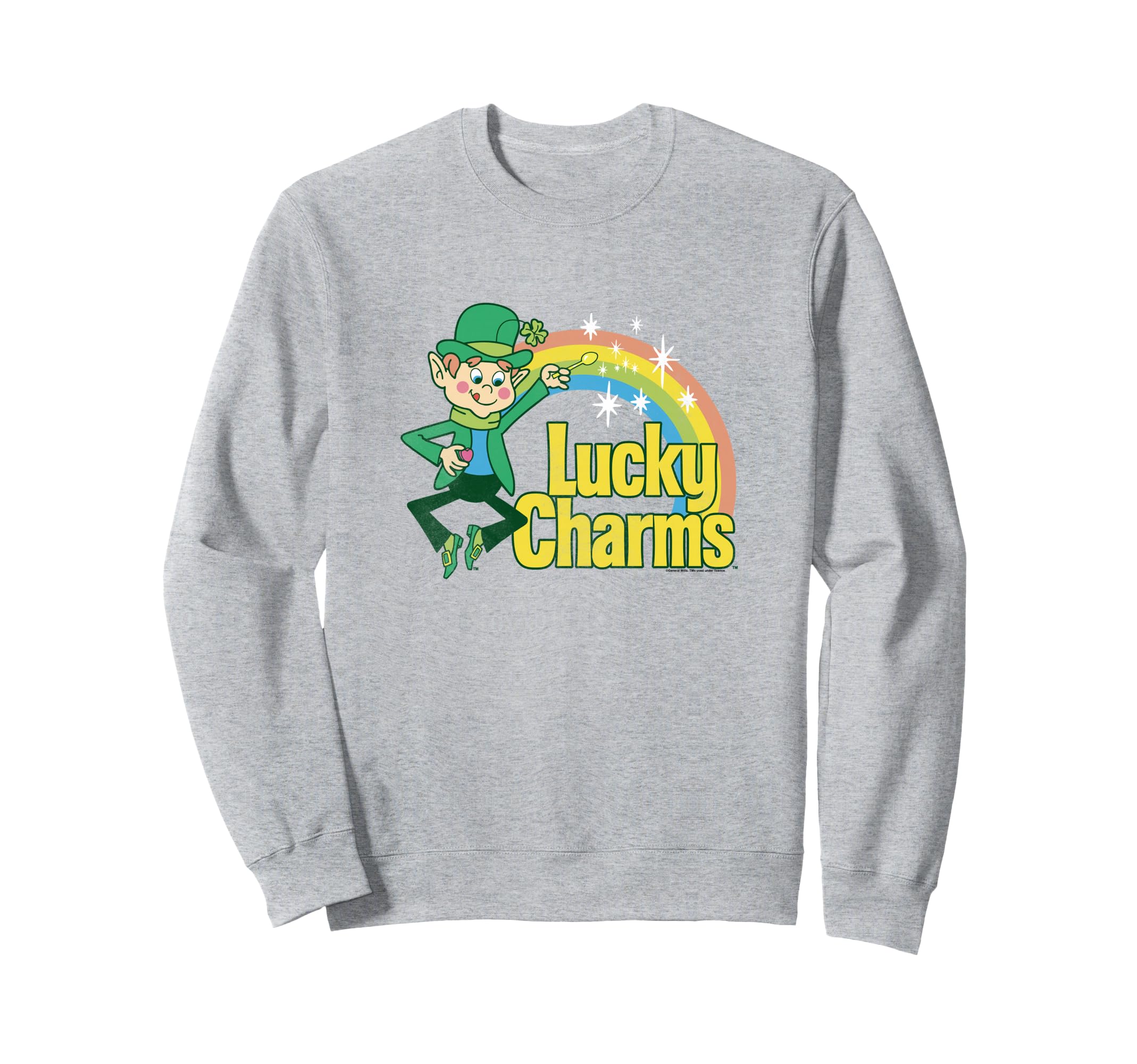 Lucky Charms 80S Lucky Leprechaun Sweatshirt - Trendy Graphic Men Women - T-Shirt, Sweatshirt, Hoodie