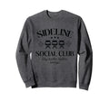 Sideline Social Club Funny Baseball Sweatshirt - Custom Art Print Men Women - T-Shirt, Sweatshirt, Hoodie