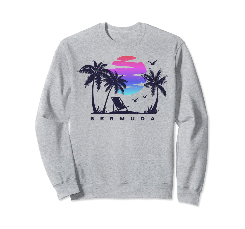 Bermuda Beach Vacation Trip Sunset Sweatshirt - Streetwear Style Unisex - T-Shirt, Sweatshirt, Hoodie