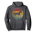 Horse Riding Love Equestrian Distressed Hoodie - Trendy Graphic Men Women - T-Shirt, Sweatshirt, Hoodie