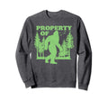 Property Bigfoot Distressed Sweatshirt - Casual Everyday Wear for Adults - T-Shirt, Sweatshirt, Hoodie