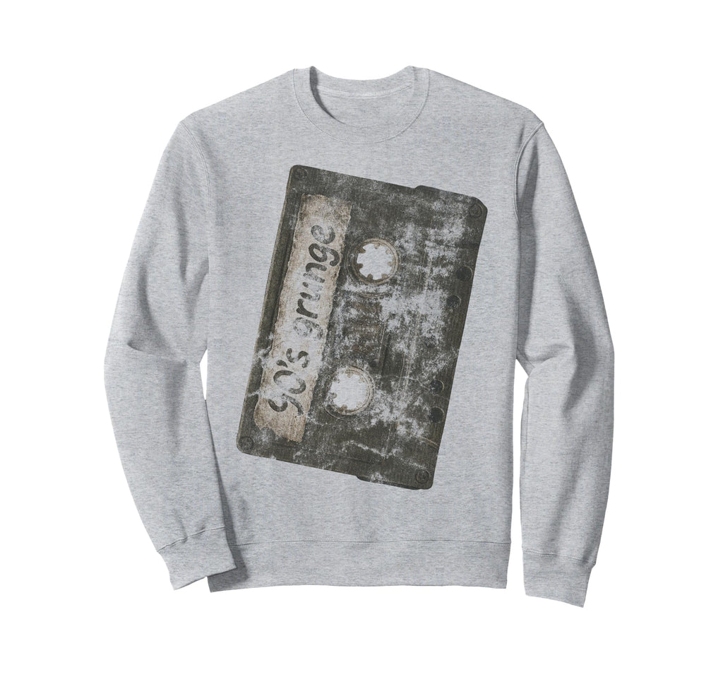 Grunge 90S Concert Mixtape Cassette Sweatshirt - Unique Graphic for Adults - T-Shirt, Sweatshirt, Hoodie