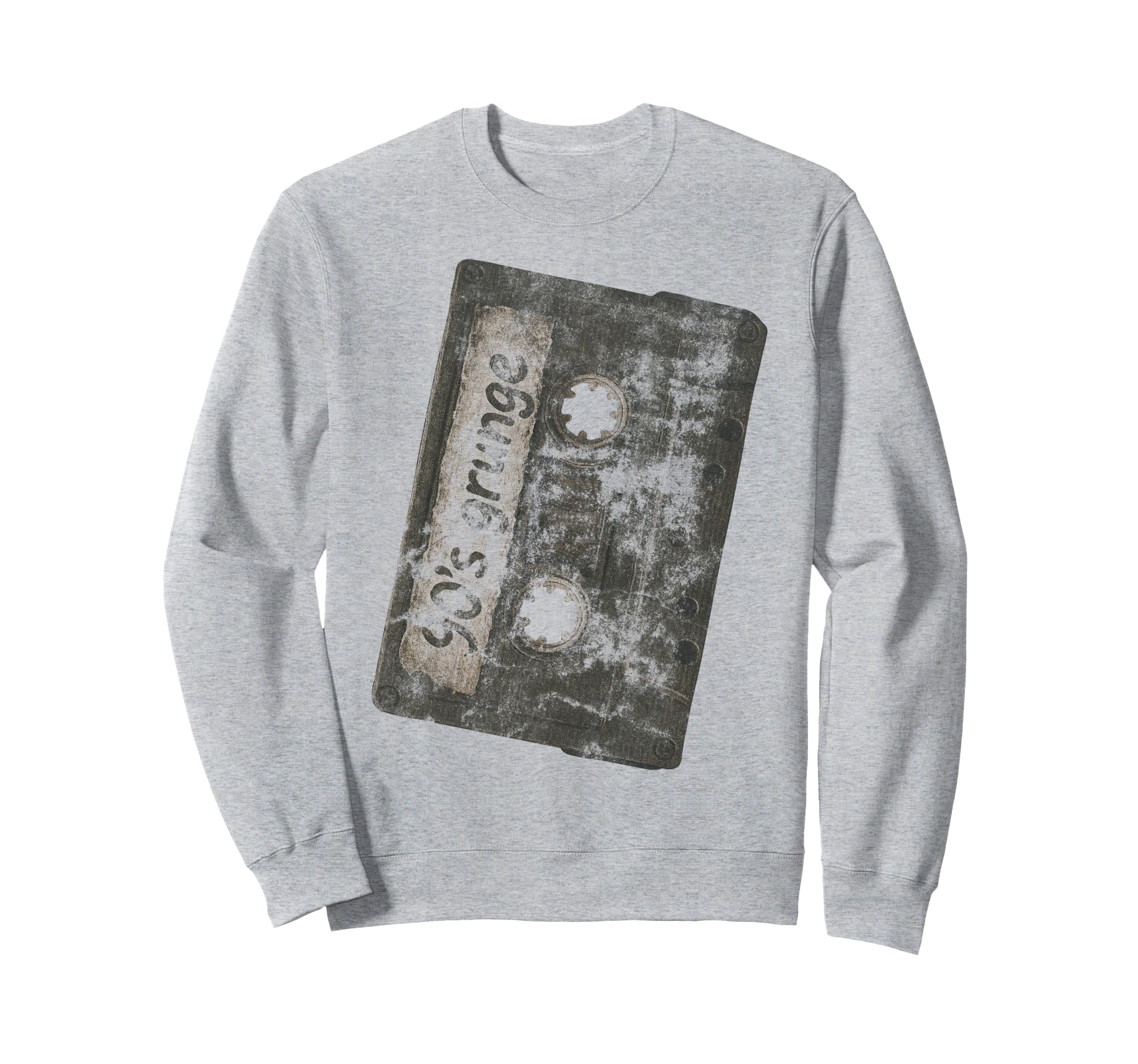 Grunge 90S Concert Mixtape Cassette Sweatshirt - Unique Graphic for Adults - T-Shirt, Sweatshirt, Hoodie