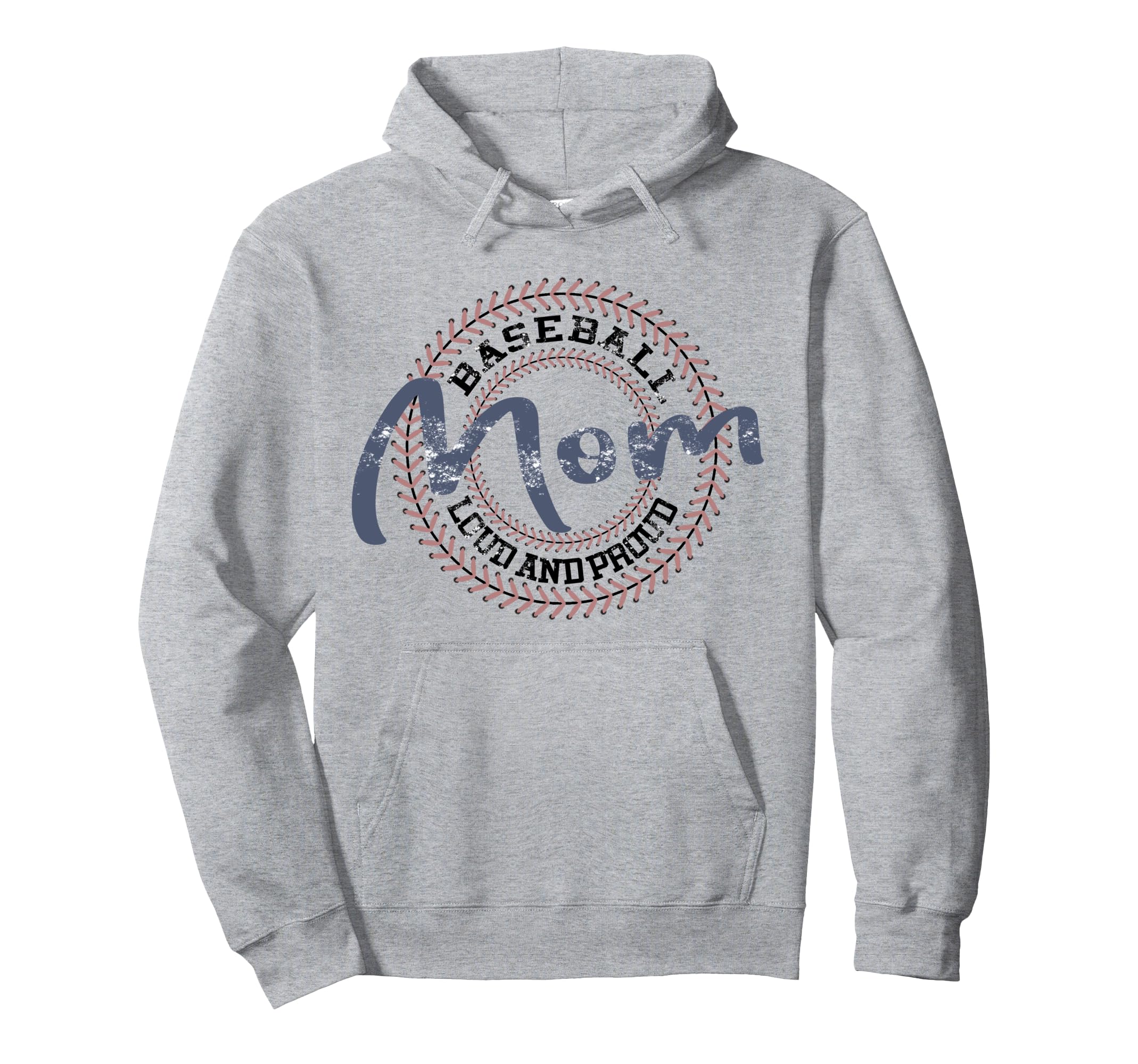 Baseball Mom Baseball Mama Baseball Hoodie - Minimalist Print for Adults - T-Shirt, Sweatshirt, Hoodie
