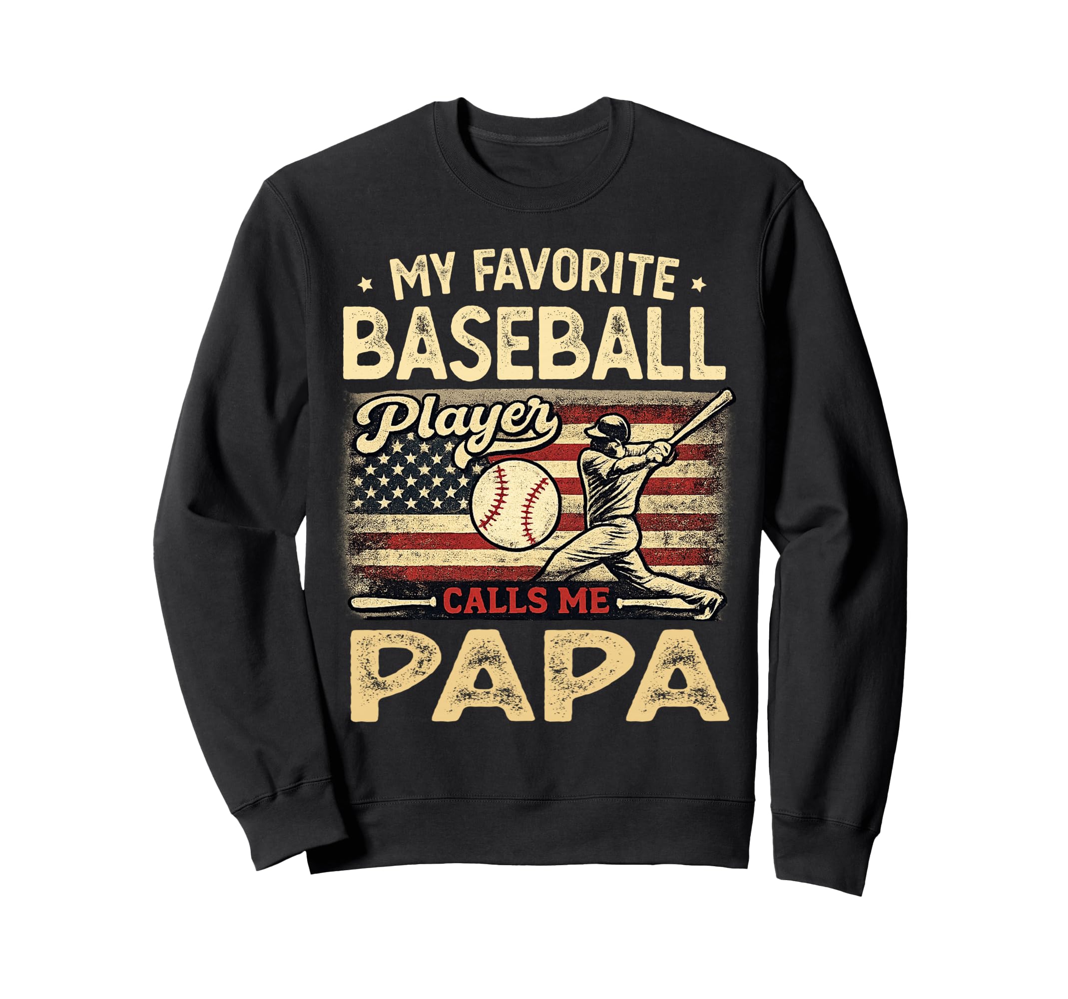 My Favorite Baseball Player Calls Sweatshirt - Novelty Apparel for Adults - T-Shirt, Sweatshirt, Hoodie