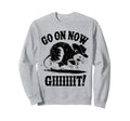 Go Now Git Cowboy Opossum Country Sweatshirt - Unique Graphic Unisex - T-Shirt, Sweatshirt, Hoodie