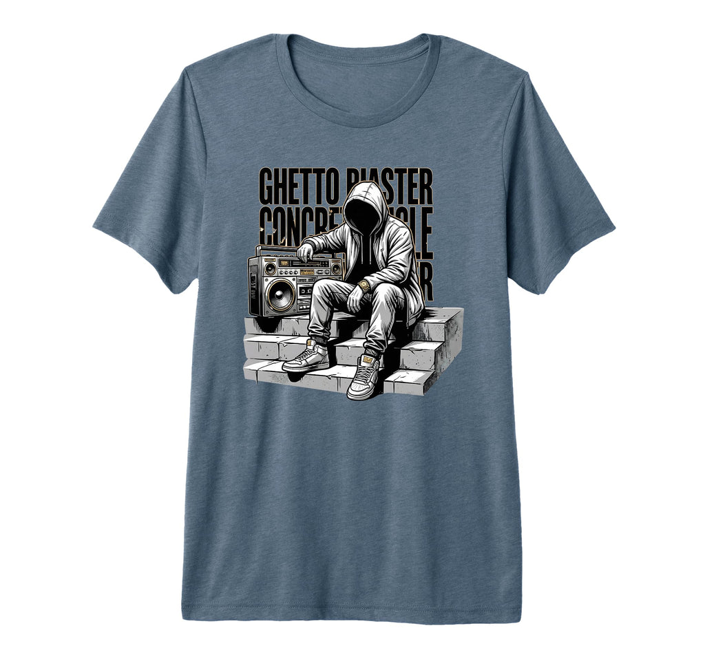 Ghetto Blaster Old School Hip Hop T-Shirt - Fun Novelty Design Unisex - T-Shirt, Sweatshirt, Hoodie