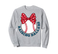 Baseball Mama Raising Ballers Sweatshirt - Unique Graphic for Adults - T-Shirt, Sweatshirt, Hoodie