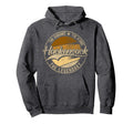 Hackensack Nj New Jersey Distressed Hoodie - Trendy Graphic Unisex - T-Shirt, Sweatshirt, Hoodie