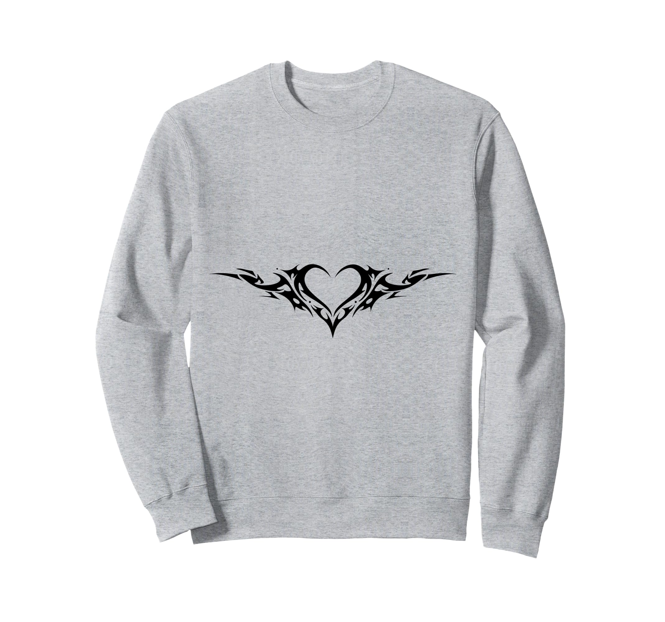 Alt Aesthetic Heart Tribal Heart Sweatshirt - Custom Art Print Men Women - T-Shirt, Sweatshirt, Hoodie