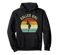 70S 80S Roller Skating Sunset Skate Hoodie - Custom Art Print for Adults - T-Shirt, Sweatshirt, Hoodie