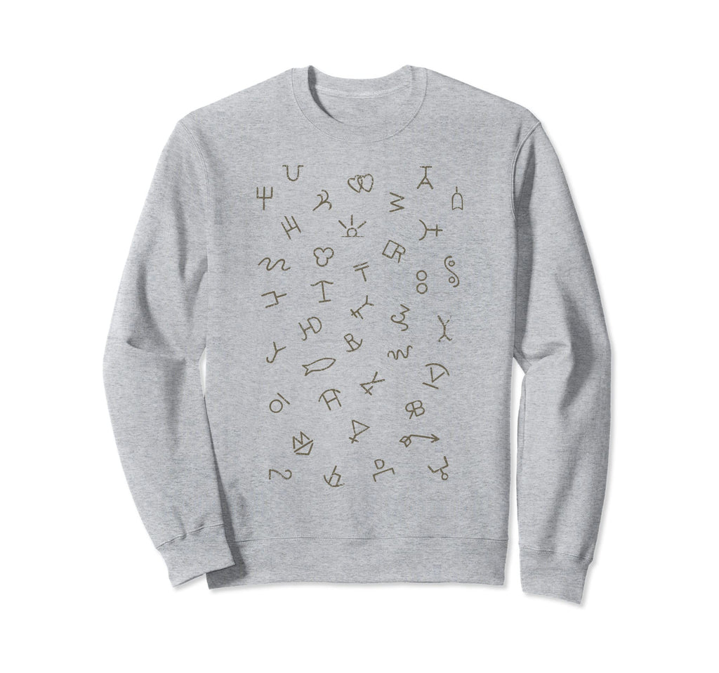 Cattle Brands Cowboy Country Gift Sweatshirt - Graphic Print Unisex - T-Shirt, Sweatshirt, Hoodie