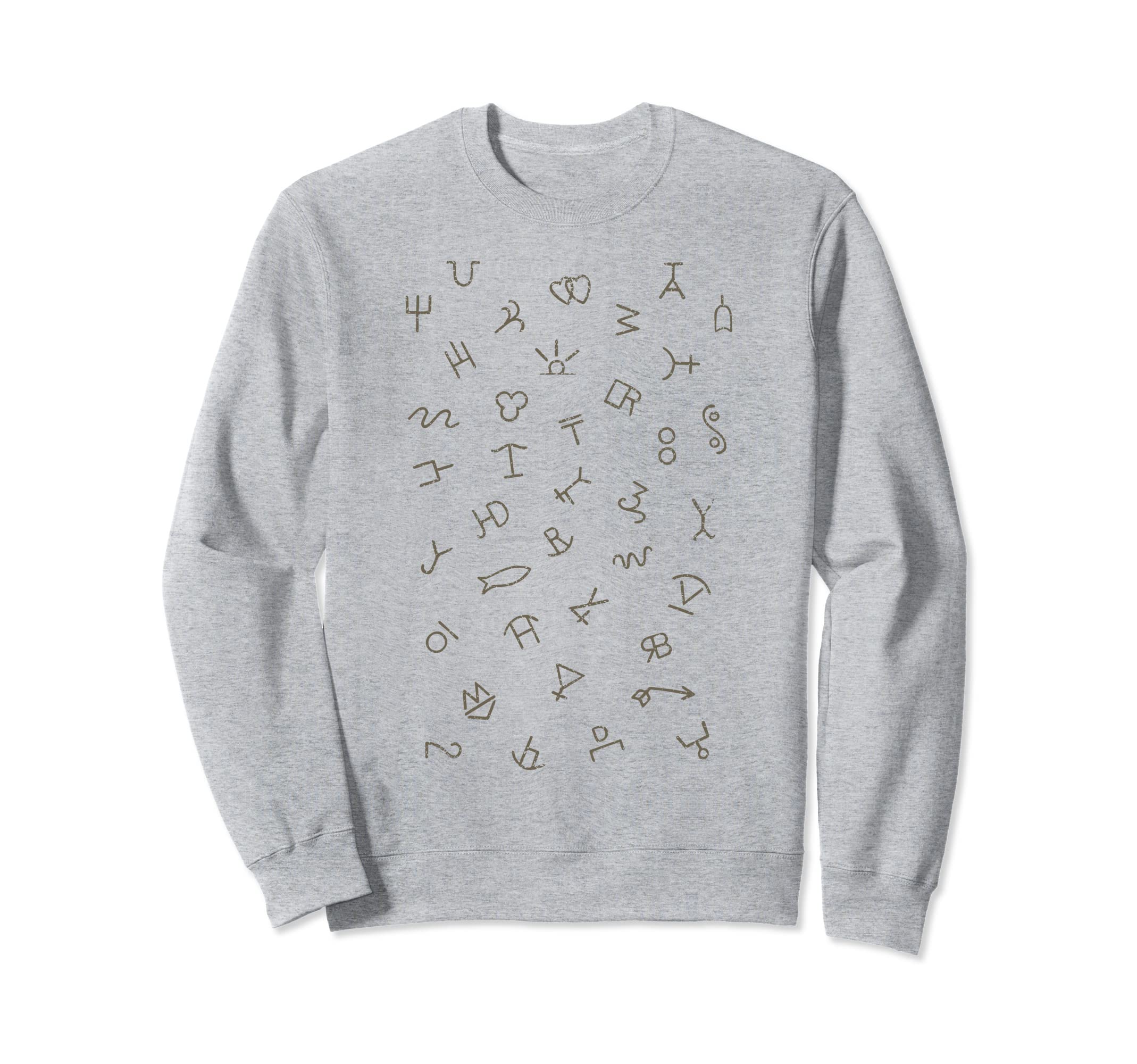 Cattle Brands Cowboy Country Gift Sweatshirt - Graphic Print Unisex - T-Shirt, Sweatshirt, Hoodie