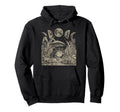 Whimsy Goth Fairycore Witchy Frog Hoodie - Fun Novelty Design Men Women - T-Shirt, Sweatshirt, Hoodie